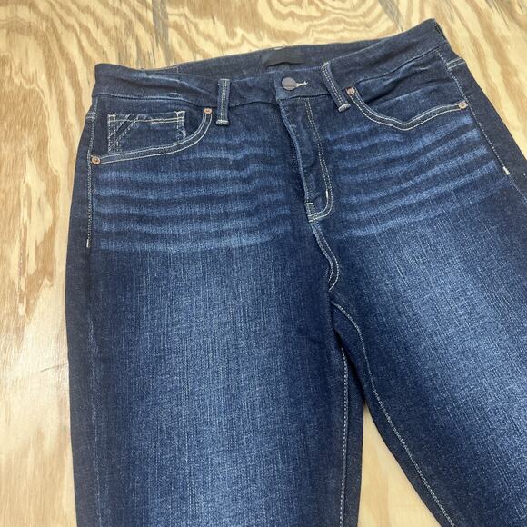 BKE Buckle Black Skinny High Rise Womens Size 32 X32 Stretch Slimming Dark Wash - Picture 4 of 14